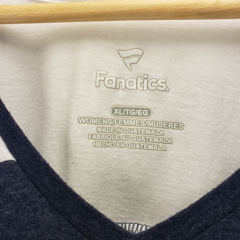 Fanatics Women’s Seattle Kraken 3/4 Arm T-Shirt Size XL - Picture 4 of 4